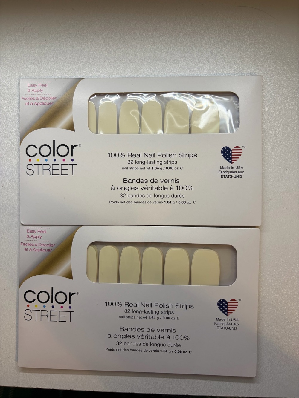 Color Street clear nail polish strips “Clear as Day” #nailpolish #manicure